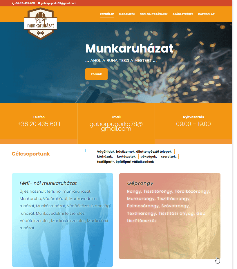 Pupimunkaruha.hu
