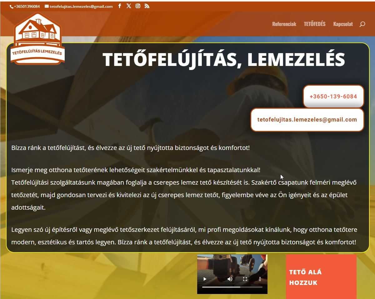 Tetofelujitas-lemezeles.hu